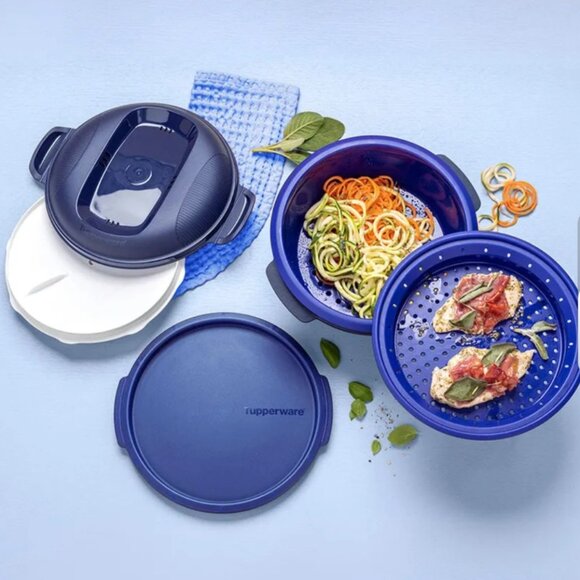 New in Box Tupperware Smart Multi Cooker 4-in-1 microwave cooking solution - Picture 1 of 8